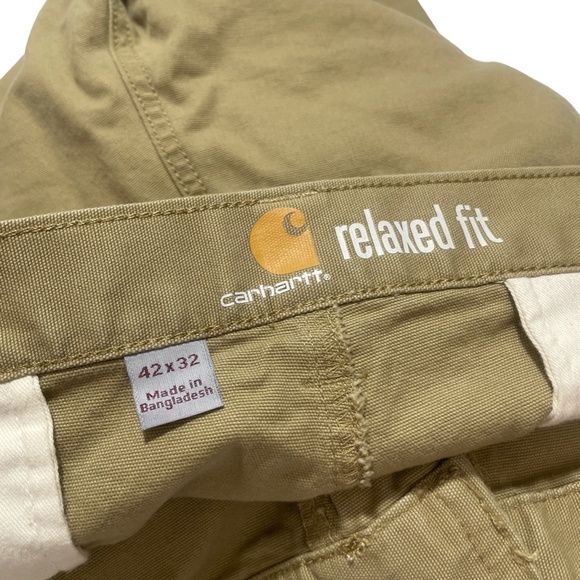 Carhartt 42 / 32 Relaxed Fit 100% Cotton Mens - Picture 4 of 6